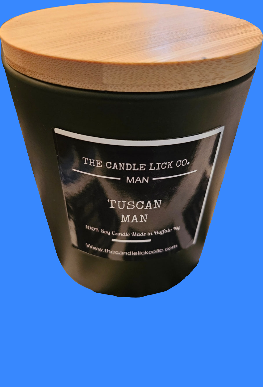 10oz Black Jar Tuscan Man