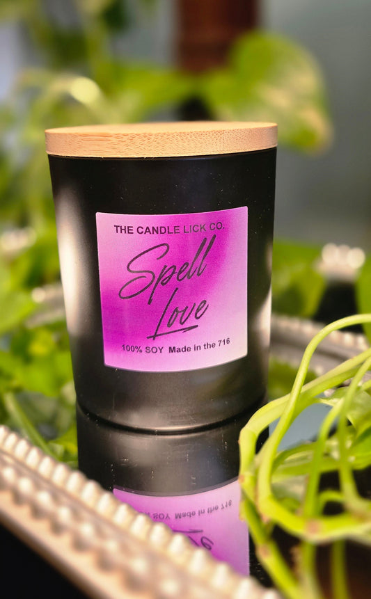 10 oz Black Jar Spell Love