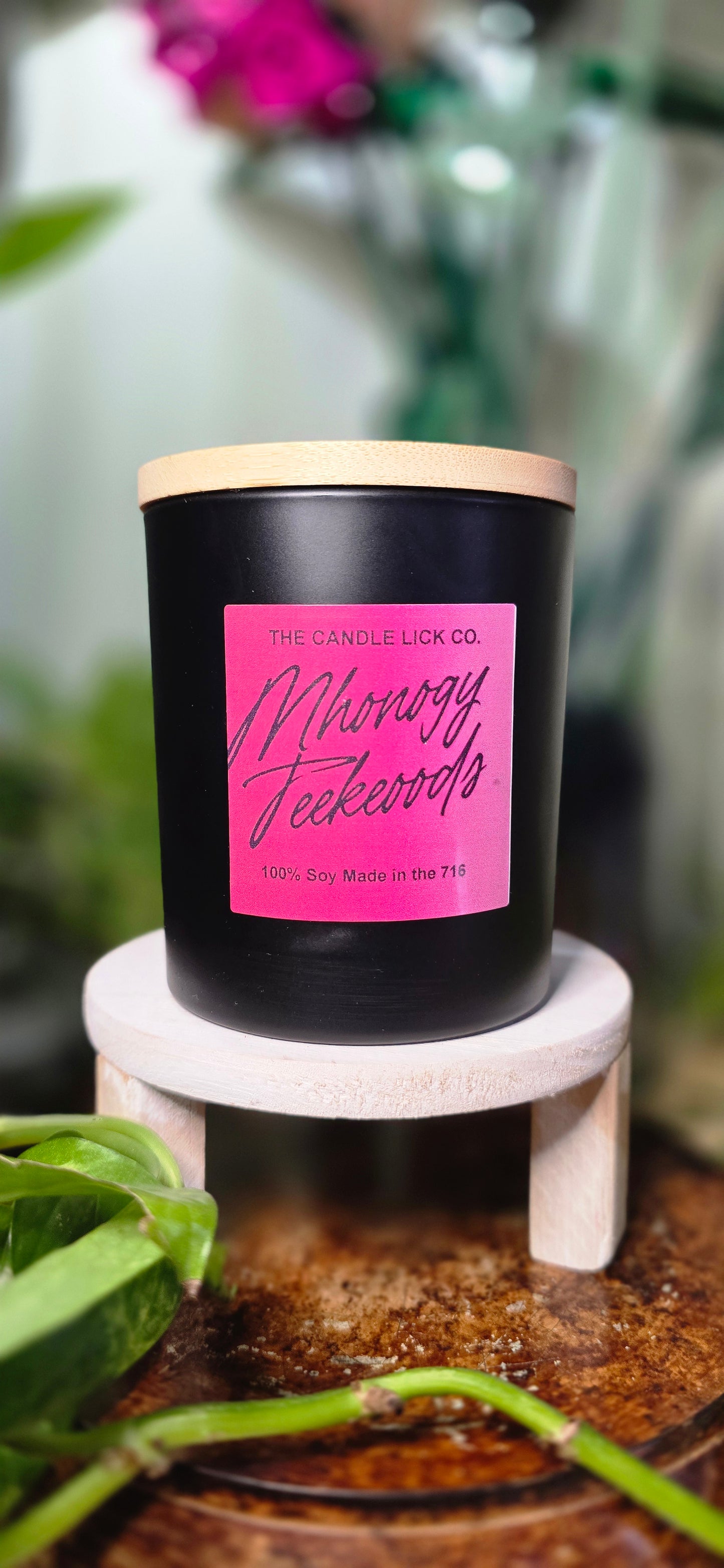 10oz Black  Mahogan Teekeoods